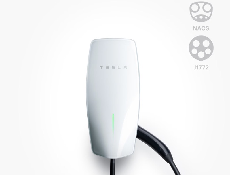 NACS + J1772 Home Charger Tesla Universal Wall Connector launched