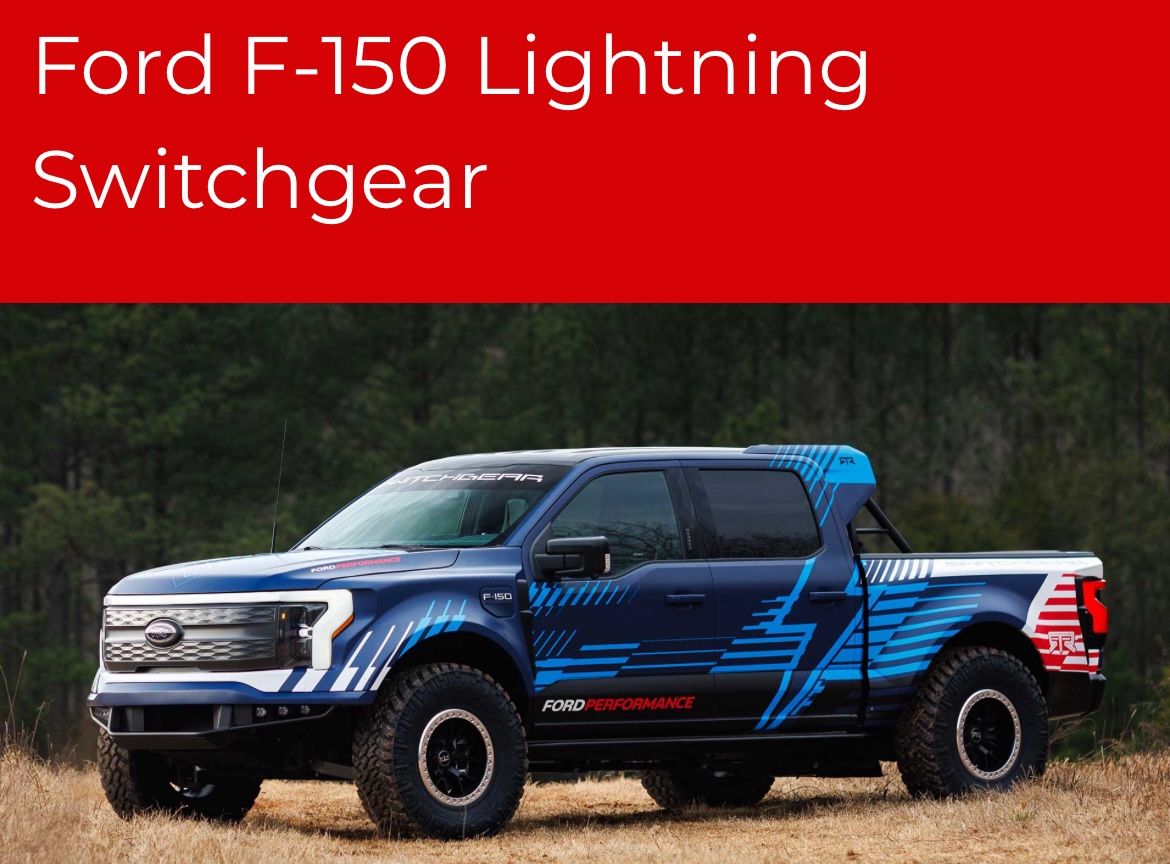 F150 Lightning Switchgear is at the 2024 Chicago Auto Show! Ford
